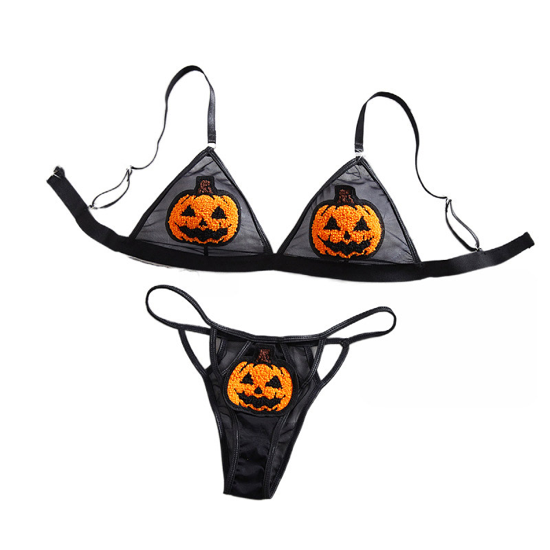 Conjunto de Lingerie Sexy com  - Lace Bralette Set avaliação e preço