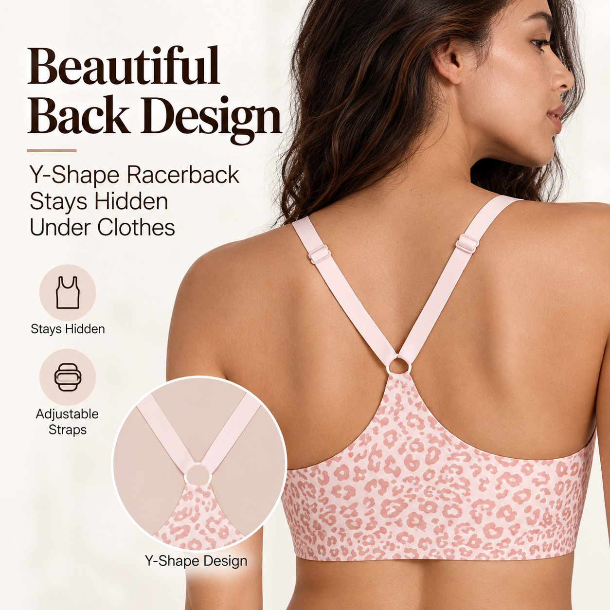 Sutiã sem costura com estampa  - Wirefree Bra Comfort avaliação e preço