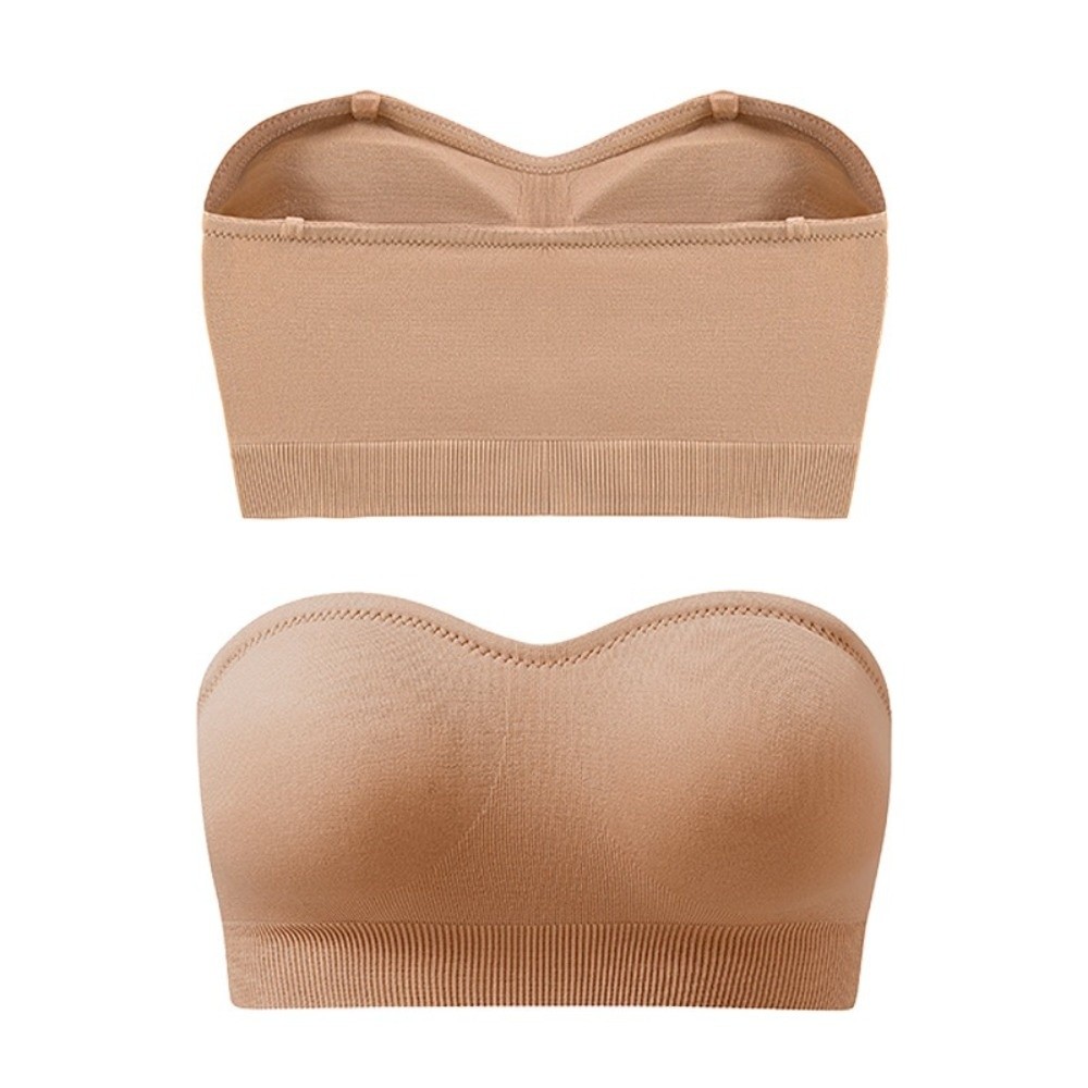 Sutiã Bandeau Sem Alças Confor - Push Up Bra Silicone avaliação e preço
